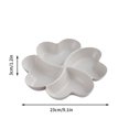 thumbnail image 3 of Dvkptbk Boîte à Bonbons Segmentée de Rangement Boîte à Noix pour la Maison Boîte de Fruits Secs Boîte à Collations pour Salon Boîte à Fruits en Plastique Boîte à Collations Essentiels pour la Maison, 3 of 3