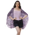 thumbnail image 2 of Moomaya Vêtements de Plage Imprimés pour Femmes Boléro à Franges Cache-Maillot Cardigan, 2 of 5