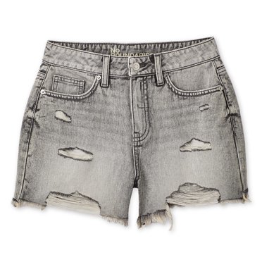 Short en denim usé No Boundaries pour femmes