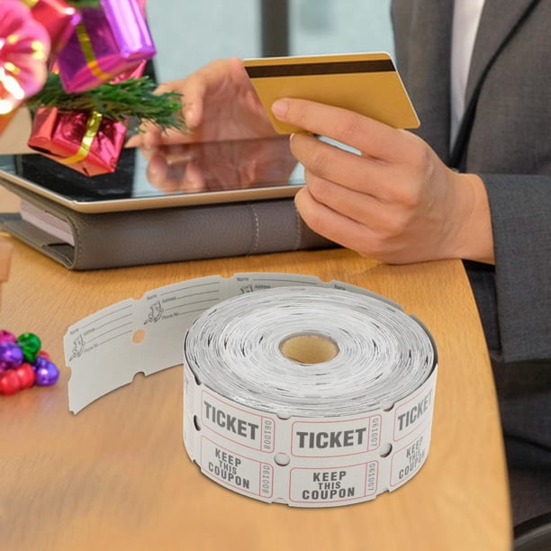 Rouleaux de 2000 tickets pour distributeur - Gestion file d'attente