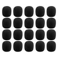 thumbnail image 1 of HLONK 40Pcs Lapel Headset Mic Windscreen Foam Cover Guard Black 3, 1 of 6