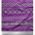 thumbnail image 1 of Soimoi Cotton Duck Fabric Aztec Geometric Printed Craft Fabric by The Yard 56 Inch Wide, 1 of 3