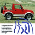 thumbnail image 4 of Radiator Coolant Hose Pipe Silicone Radiator Coolant Hose Leakproof Heat Resistance Radiator Coolant Pipe Hose Kit Replacement For Samurai 1986 to 1995, 4 of 8