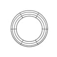 thumbnail image 2 of Lerman Decor's 12" wire wreath, 2 of 4