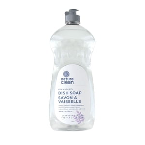 Nature Clean 98% natural Dishwashing Liquid Lavender (740ml)