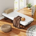 thumbnail image 2 of Patiojoy Lit Pliant avec Matelas Lit Simple Portable avec Cadre Métallique Robuste, 2 of 10
