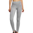 thumbnail image 1 of Gravity Threads Womens Cotton Leggings - Heather Grey - Large, 1 of 1