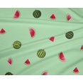 thumbnail image 4 of oneOone Polyester Lycra Fabric Watermelon Fruit Printed Fabric 1 Yard 56 Inch Wide, 4 of 4