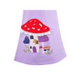 thumbnail image 4 of T-shirt Robe Fille Violet Champignon Bordure en Dentelle Appliqué Mobile Manche Courte 4 Ans, 4 of 6