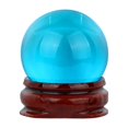 thumbnail image 1 of XZNGL HOT!30mm Natural Quartz Magic Crystal Ball Healing Ball Sphere And Stand, 1 of 6