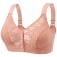 thumbnail image 1 of Posijego Front Closure Push up Bra for Women Breathable Wireless Bra Full Coverage Support Everyday Bras, 1 of 3