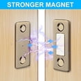 thumbnail image 1 of Vrorvz Magnetic Cabinet Door Petch Stainless Steel Strong Adhesion 0.2 in Thin Design Easy Installation with Double Sided Tape for Closets RVs Drawers Cupboards Bookcases, 1 of 3