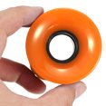 thumbnail image 4 of Unique Bargains Roues de Longboard 60 mm Roue de Planche à Roulettes Roues de Rue pour Planches à Roulettes Roues Cruiser 78 A, Orange Lot de 4, 4 of 4