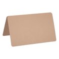 thumbnail image 1 of Unique Bargains Blank Greeting Cards,100pack Favor Decor Foldable Blank Card ,Brown Card Paper, 1 of 5