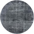 thumbnail image 1 of Ahgly Company Machine Washable Indoor Round Industrial Modern Light Slate Gray Area Rugs, 7' Round, 1 of 7