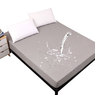 POINTERTECK Grand Lit Ultra Doux et Protège-Matelas 100 % Imperméable Couvre-Matelas Housse de Matelas Sans Vinyle Confortable et Silencieux