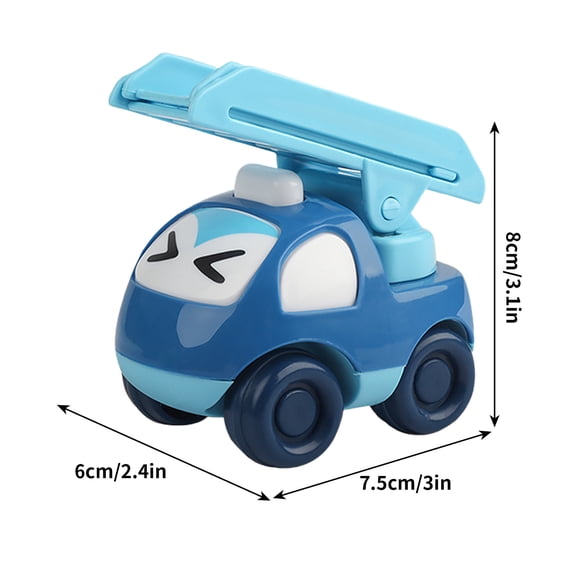 Kidstoy Adult Toys Mini Car Toys for 1-3 Years Old Toddlers Gift Push-Pull Scooting Engineering Car Early Education Birthday Gift Four Colours Baby Toys