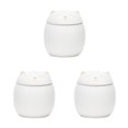 thumbnail image 2 of Transemion Portable Moisture-proof Ceramic Tea Jar Large Capacity And Cute Sturdy And Durable Ceramics Cat Form Ceramic Tea Jars white 500ml 3Set, 2 of 6