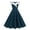#0097-Green, variant on Puyaiuu Women's Vintage Style Dress, Sleeveless Solid Princess Gown, Elegant Formal Attire for Wedding Guest, Party and Special Evening Occasions Gift