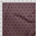 thumbnail image 3 of oneOone Georgette Viscose Fabric Swirl Block Decor Fabric Printed BTY 42 Inch Wide, 3 of 4