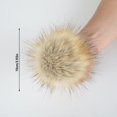 thumbnail image 4 of 12Pcs Faux Fur Pom Poms for Hats  4 Inch Fluffy Pom Poms with Elastic Loop for DIY Crafts, 4 of 9