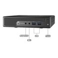 thumbnail image 2 of Remis à Neuf : HP 600 G1 MINI Intel Core i5-4570S 2,90 GHz, 8 Go, 240 Go SSD, Win 10 Pro, 2 of 4