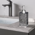 thumbnail image 5 of Birdeem 14 Oz Foam Bottle Pump - Foaming Soap Dispenser,Refillable Pump Bottle Plastic for Liquid Soap, Shampoo, Body Wash (1 Pcs) (Square, Translucent), 5 of 5