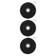 thumbnail image 3 of QualitChoice Sanding Wheel Polishing Paint Rust Grinding Inner Hole Tools for Angle Grinder Wood Metal Buffing Car Accessories #125 black 3Set, 3 of 6