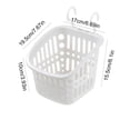 thumbnail image 3 of Yhmxh Bathroom Organizer Bathroom Storage Pool Side Storage Basket Set Pool Cup Above Ground Pool Accessories Pool Toy Basket Pool Storage Bins for Most Frame Pools Pool side Storage Basket, 3 of 4