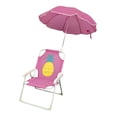 thumbnail image 4 of Almencla Chaise de Camping pour Enfants avec Parasol Chaise de Plage pour Camping Randonnée Pêche Ananas, 4 of 8