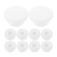thumbnail image 1 of 10 pcs Round Washbasin Overflow Drain Covers Bathroom Sink Caps, 1 of 9