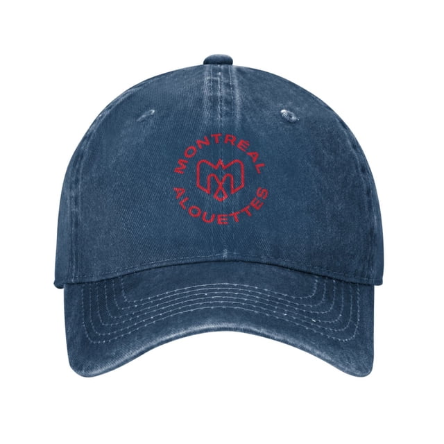 Casquette de Baseball en Coton Lavé des Alouettes de Montréal