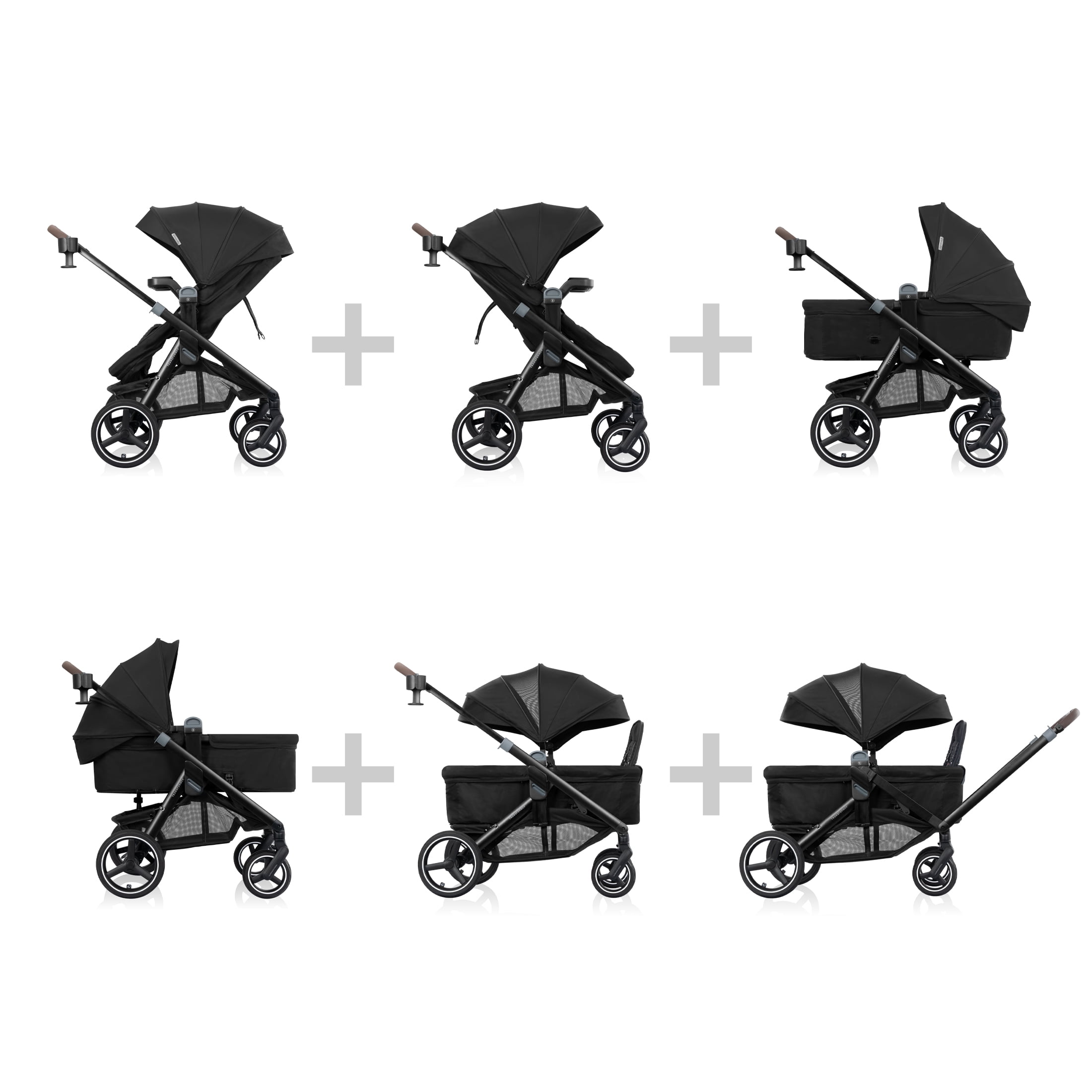 Evenflo Transformer Stroller to Wagon (Age Max 6 Years)