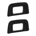 thumbnail image 1 of 2X Black Rubber Wrapped Plastic Eyecup Eyepiece -20 for D5100 D5000 D3100, 1 of 2