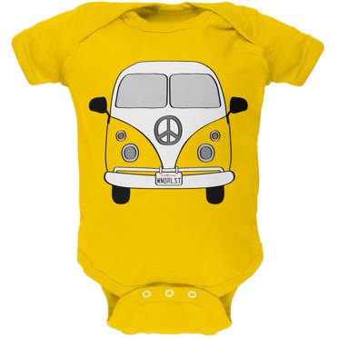 Halloween Travel Bus Costume Camper Wanderlust Soft Baby One Piece