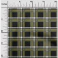 thumbnail image 1 of oneOone Georgette Viscose Fabric Tartan Check Print Fabric By Yard 42 Inch Wide, 1 of 4