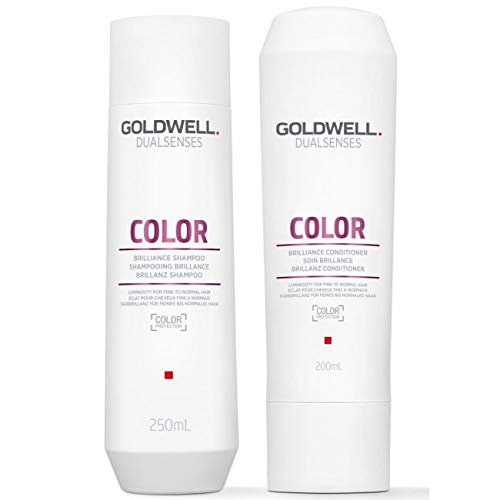 goldwell Dualsenses color Brilliance Shampoo conditioner 10.1oz Each Set
