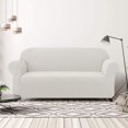thumbnail image 2 of CHUN YI 1-Piece Checks Stretch Sofa Cover Slipcover Couch Cover, 2 of 6