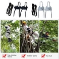 thumbnail image 3 of Ensemble d'Équipement d'Escalade d'Arbres Capacité 150 kg / Outils d'Escalade à Griffes en Acier avec Sangles / Résistant à la Rouille pour la Survie dans la Jungle, la Chasse et la Cueillette de Fruits / Conception Légère et Portable, 3 of 7