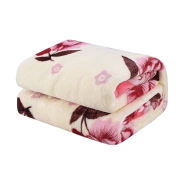 Super Soft Warm Solid Warm Micro Plush Fleece Blanket Throw Rug Sofa Bedding
