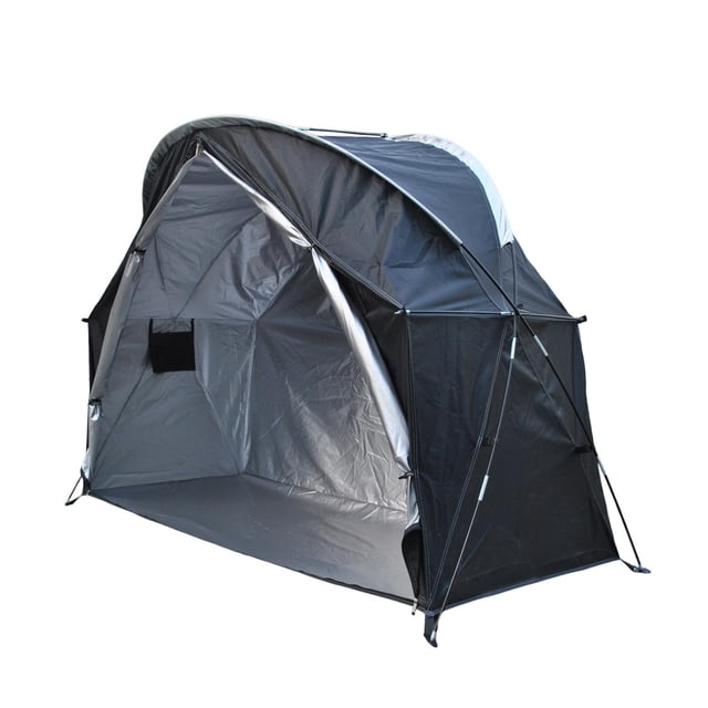 S SERENABLE Camping Tent Compact Backpacking Tent for Mountaineering Backpacking Fishing Black