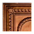 thumbnail image 2 of Fasade Easy Installation Rosette Antique Bronze Glue Up Ceiling Tile/ Ceiling Panel (12" X 12" Sample), 2 of 3