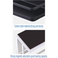 thumbnail image 3 of Magnetic Spice Rack Refrigerator Side Magnetic Spice Rack Kitchen Magnetic Shelf Magnetic Fridge Shelf Perfect Space Saver for Kitchen/Apartment 2 Pack (White), 3 of 5
