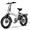 white, variant on Cbvelo 1000W Folding Electric Bike, 48V 20.8AH Large Removable Battery E-Bike, 30+MPH, 80 Miles Max Range, 20" Fat Tire Electric Bike for Adults, Adult Electric Bicycles for Commute