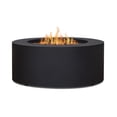 thumbnail image 1 of Real Flame Aegean 36" Round Steel Propane or Natural Gas Fire Pit Table in Black, 1 of 9