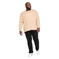 thumbnail image 2 of George Big Men's Long-Sleeve Textured T-Shirt, 2 of 6