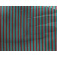 thumbnail image 4 of oneOone Tissu Georgette Viscose Turquoise Bleu Rayures Tissu pour Robe Tissu Imprimé au Mètre 42 Pouces de Large, 4 of 4