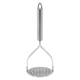 thumbnail image 1 of Stainless Steel Potato Masher Cooking Utensil,Garlic Sweet Potato Squash Mash Masher, 1 of 9