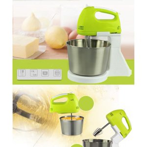 New Cake Dough Mixer Portable Electric Egg Beater Baking Mixer with Stand Food Blender