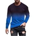 thumbnail image 2 of Meichang T-Shirt à Manches Longues pour Homme avec Graphique, T-Shirts Graphiques pour Hommes Mode Urbaine à Imprimé 3D d'Illusion d'Optique, T-Shirts Mode à Col Rond Confortables à Manches Longues pour Homme, 2 of 5